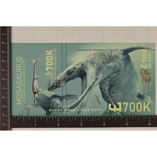 QUEEN MAUDS LAND BANK 700 POUND PREHISTORIC