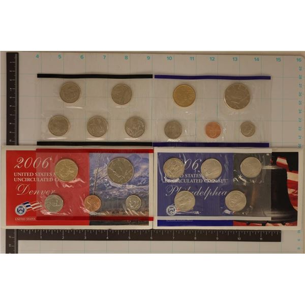 2006 US MINT SET (UNC) P/D (WITH ENVELOPE)