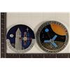 Image 1 : 2-RUSSIAN COLORIZED ORBITAL SPACE MEDALS 1 IS