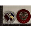 Image 2 : 2-RUSSIAN COLORIZED ORBITAL SPACE MEDALS 1 IS
