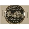 Image 1 : 1 TROY OZ .999 FINE SILVER PROOF ROUND