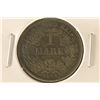 Image 1 : 1875-D GERMAN SILVER 1 MARK .1606 OZ. ASW