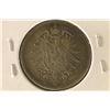 Image 2 : 1875-D GERMAN SILVER 1 MARK .1606 OZ. ASW