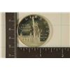 Image 1 : 1986-S US PROOF SILVER DOLLAR "LIBERTY" IN HARD