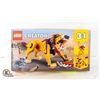 LEGO CREATOR 3 IN 1 LION 31112 224 PCS