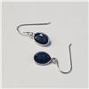 BZ1731-235 10K SAPPHIRE(1.5CT) EARRINGS