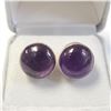 Image 1 : BZ1731-240 SILVER AMETHYST EARRINGS