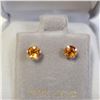 Image 1 : BZ1731-242 14K CITRINE(0.6CT) EARRINGS