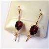 Image 1 : BZ1731-231 14K GARNET(1.2CT) EARRINGS