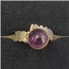 BZ1731-237 SILVER AMETHYST RING