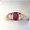 Image 1 : BZ1731-209 10K RUBY(0.6CT) RING SIZE 5