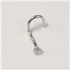 Image 1 : BZ1731-220 14K CZ 0.11G NOSE PIN