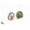 Image 1 : #19- NATURAL DENTRIC OPAL & JASPER SPORT  RINGS