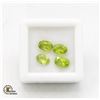 Image 1 : #103-GREEN PERIDOT GEMSTONES 3.85 CT