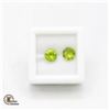 #101-GREEN PERIDOT GEMSTONES 2.70 CT