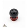 Image 1 : #97-NATURAL BLACK OBSIDIAN SPIREBALL & STAND 29.5