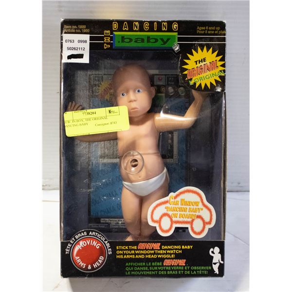 NEW, IN BOX, THE ORIGINAL DANCING BABY