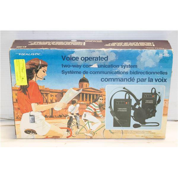 NEW IN BOX REALISTIC VOICE OPERATED