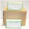 Image 1 : CASE OF 1000 NON-STRILE VINYL GLOVES - EXTRA LARGE