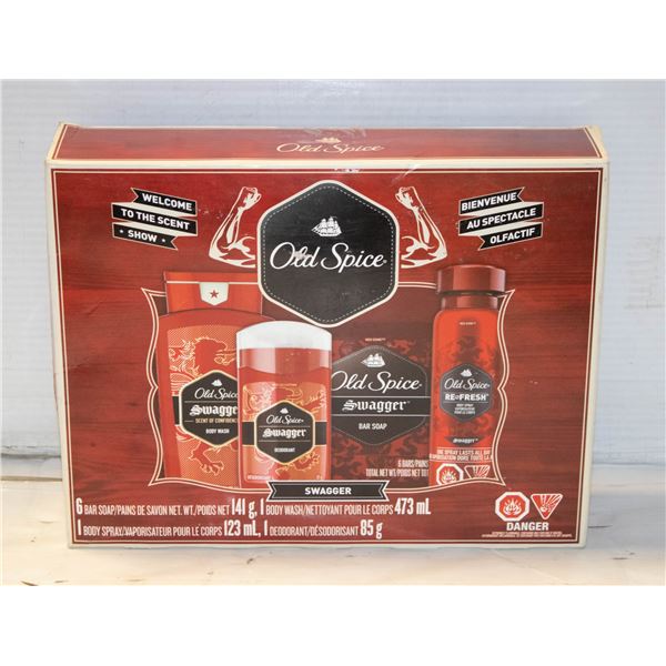 NEW OLD SPICE SWAGGER HOLIDAY GIFT SET