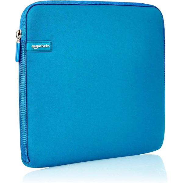 NEW AMAZON BASICS 13.3  LAPTOP SLEEVE - BLUE