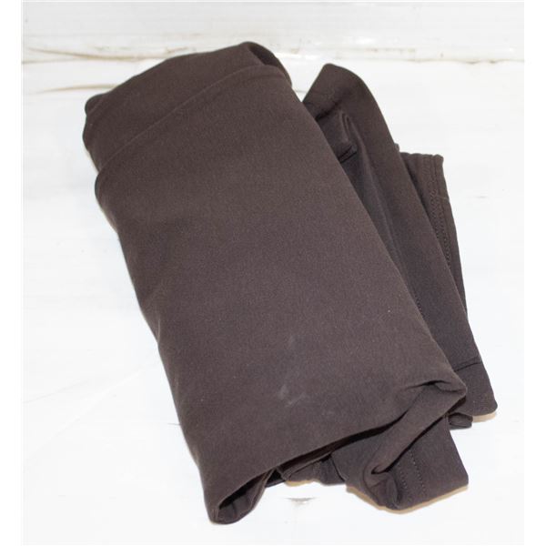 YOGA PANTS CHOCOLATE SIZE S LADIES