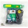 Image 1 : BLACK ANKLE SOCKS 12-16 SIZE 6-PACK FRUIT OF THE