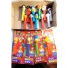 Image 1 : 30)  LOT OF 15 ASSORTED PEZ DISPENSERS, INCLUDING