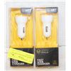 Image 1 : PAIR OF NEW HYT FAST USB CAR CHARGERS