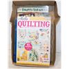 Image 1 : BOX OF NEW QUILTING BOOKS INCLUDING A WEIGHTED