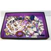 Image 1 : LARGE BOX FULL OF VINTAGE ESTATE JEWELRY-ESTATE