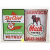 Image 1 : ESTATE METAL MACK TRUCKS & TEXACO OIL