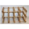 Image 1 : WOODEN WINE RACK