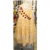 Image 1 : CROWN GOLD LACE ROSE DRESS-ESTATE