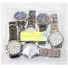 Image 1 : LOT OF 6 MENS FANCY QUARTZ WATCHES NEW