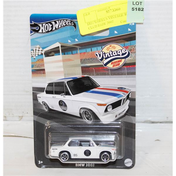 HOTWHEELS VINTAGE RACING CLUB BMW 2002