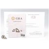 Image 3 : 1.00 CT GRA CERTIFIED MOISSANITE SET IN CENTER WIT