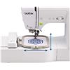 Image 3 : NEW OPENED BOX BROTHER SE600 SEWING+EMBROIDERY