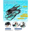 Image 2 : BRAND NEW LARGE ADULT SNORKEL DIVE SET, AQUA WITH