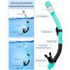 Image 3 : BRAND NEW LARGE ADULT SNORKEL DIVE SET, AQUA WITH