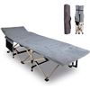 Image 1 : NEW REDCAMP PADDED FOLDING CAMPING COT - HEAVY