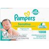 Image 1 : NEW IN BOX PAMPERS 12 PACK OF BABY WIPES POP TOPS
