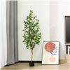 Image 2 : NEW IN BOX OAKRED ARTIFICIAL LEMON TREE - 5 FEET