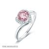 Image 2 : 1 CT GRA CERTIFIED PINK MOISSANITE 925 ST. SILVER