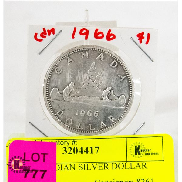 1966 CANADIAN SILVER DOLLAR