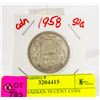 Image 1 : 1958 CANADIAN 50 CENT COIN