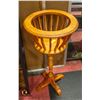 WOODEN PLANT STAND H-31"