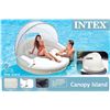 Image 1 : NEW INTEX INFLATABLE CANOPY ISLAND FLOAT