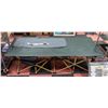 Image 1 : NEW HEAVY DUTY CAMPING COT - BLACK & GRAY COLOUR