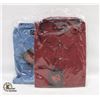 NEW MEN'S SHIRTS 1DENIM/1BURGANDY SIZE 3XL